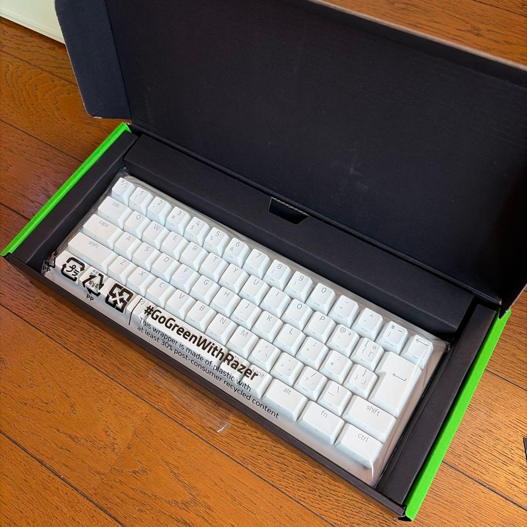 razer huntsman v3 pro mini 日本語配列　白