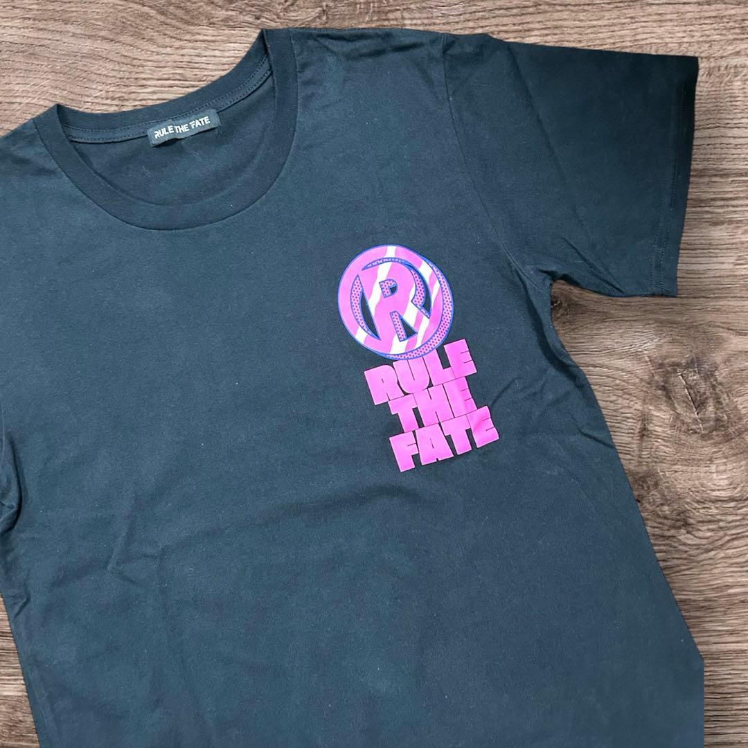 RULE THE FATE STRIPELOGO Tシャツ サイズ0 ブラック