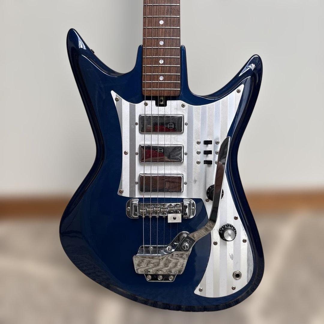 テスコエレキギター ネイビーブルー