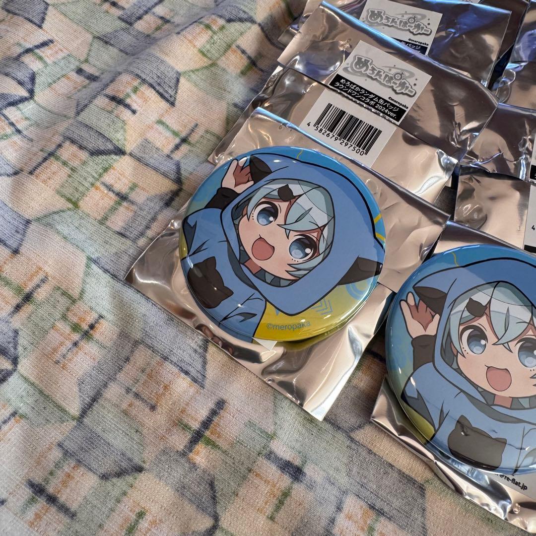 めろんぱーかー　めろぱか　そらねこ キャラクター缶バッジセット 50個+@