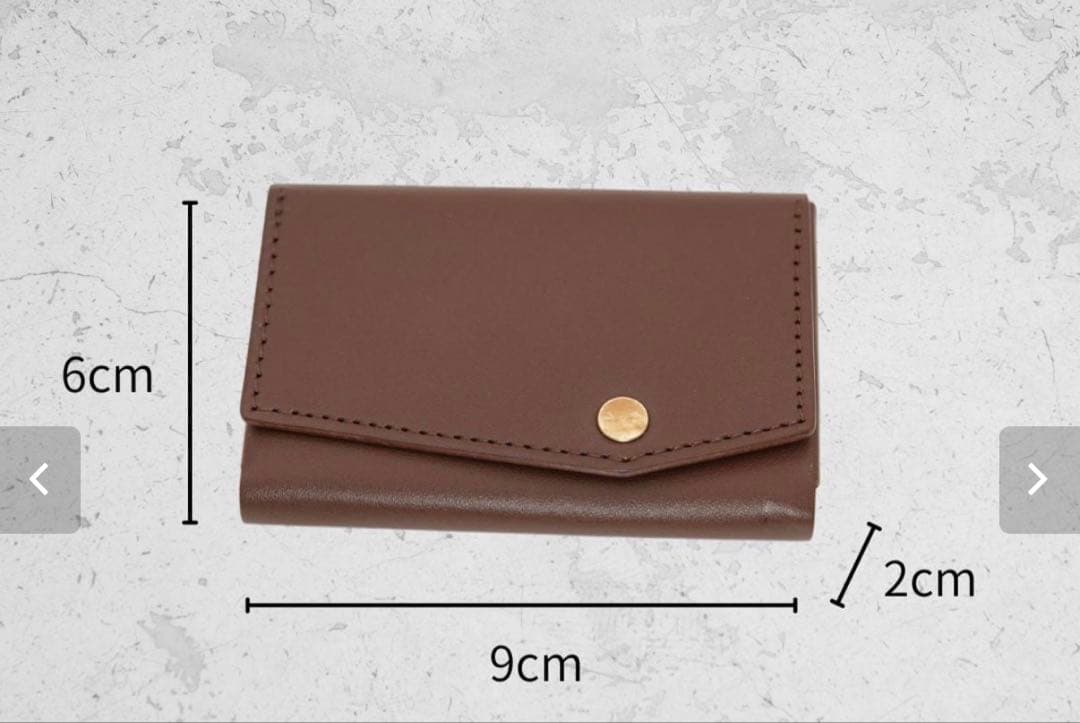 hadou ミニ財布 レザー