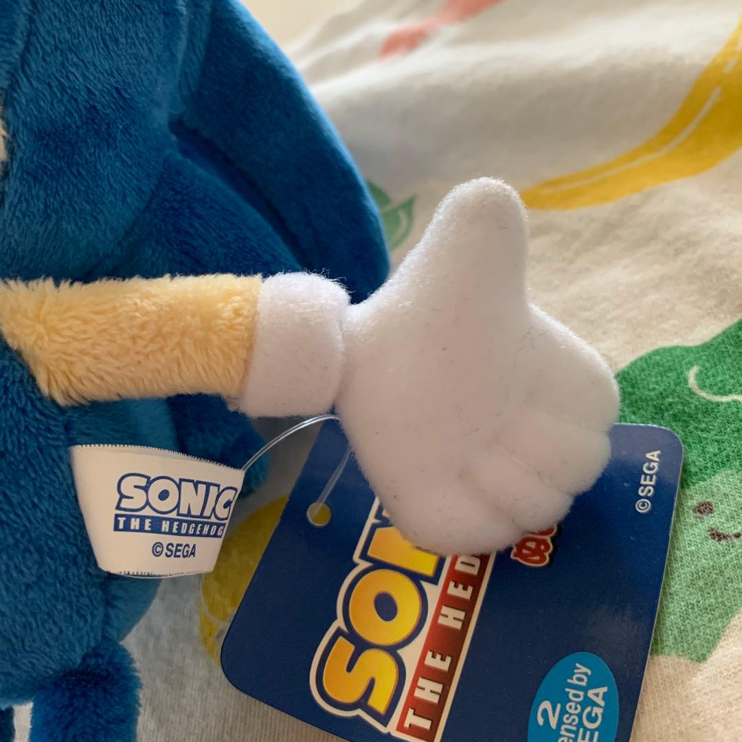 SONIC SEGAソニックザヘッジホッグ　ぬいぐるみ　三英　S