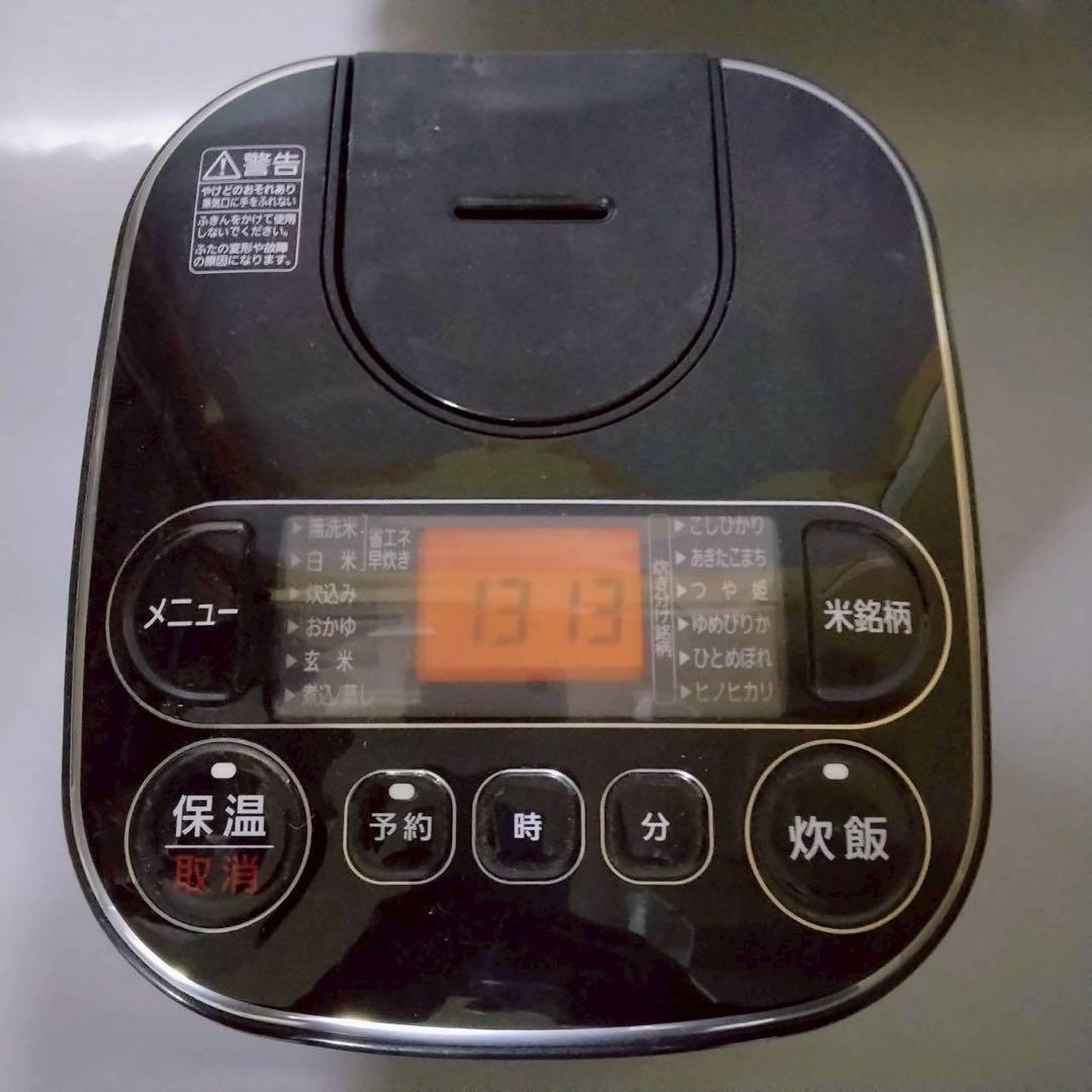 アイリスオーヤマ　ジャー　炊飯器　RC-MA30AZ-B　2021年製