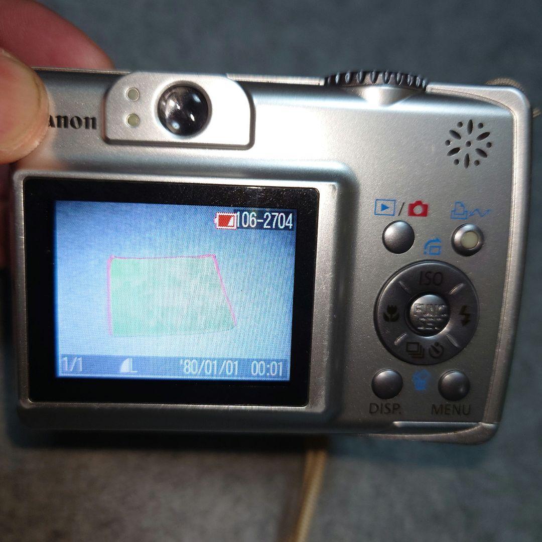 Canon コンパクトデジタルカメラ PowerShot A550 PC1230