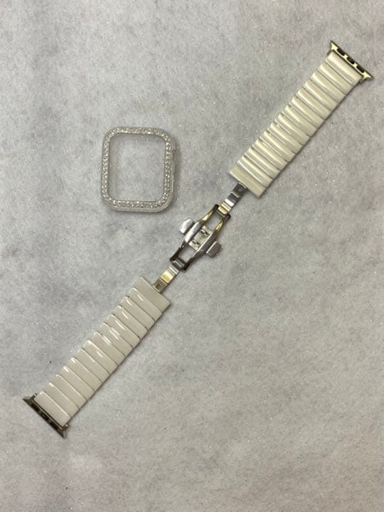 Apple Watchラバーバンド　保護ケース　アップルウォッチ　v393