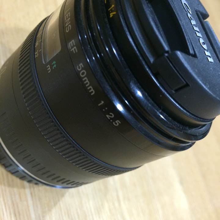 キャノン マクロレンズ50mm