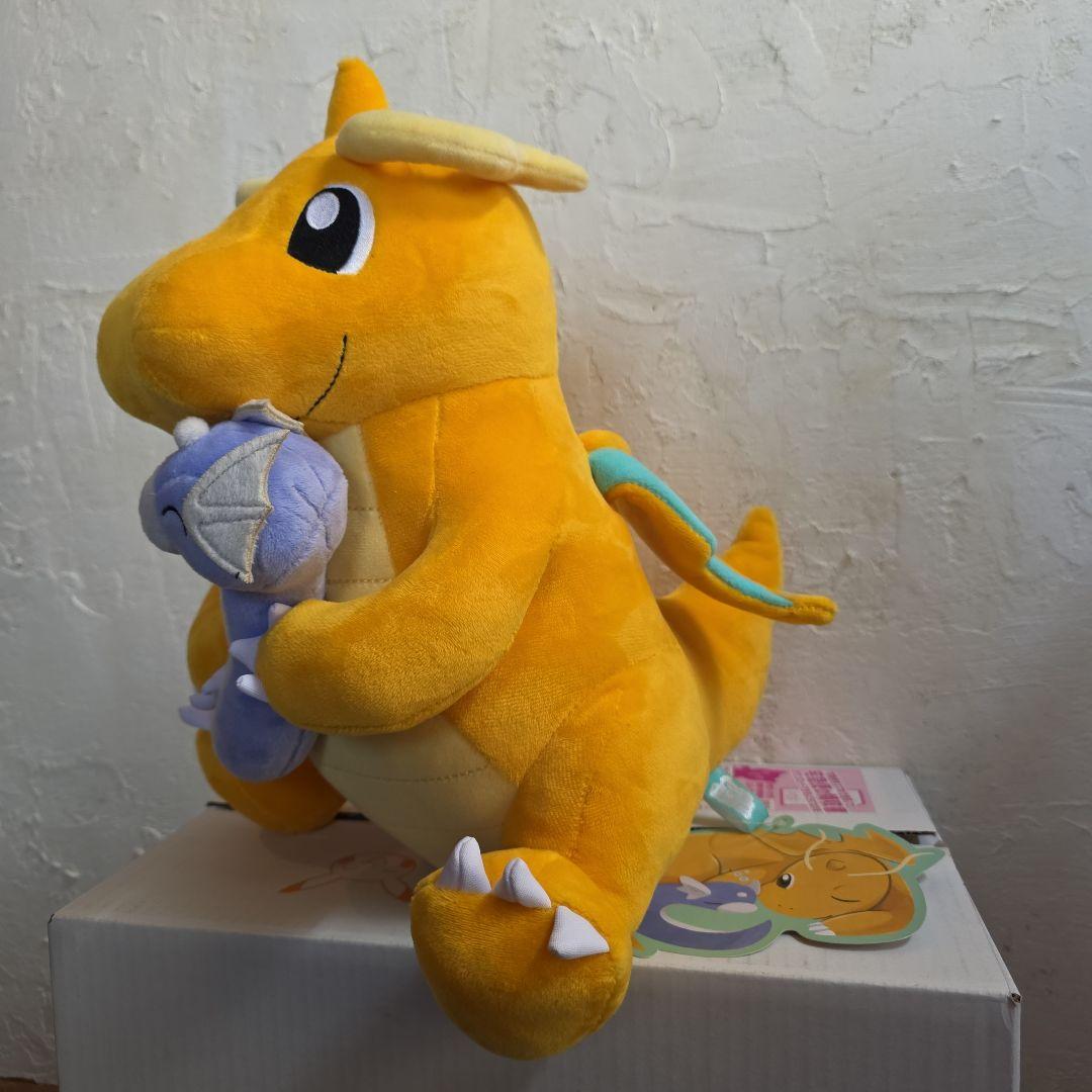 ポケモン　カイリュー　ミニリュウ　だっこぬいぐるみ