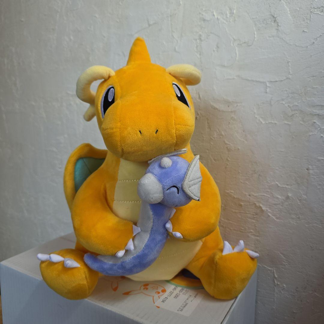 ポケモン　カイリュー　ミニリュウ　だっこぬいぐるみ