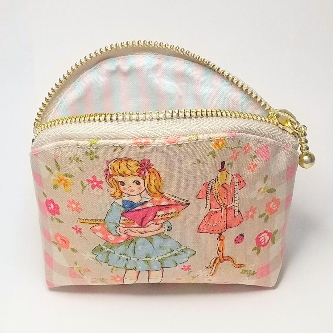 作品例★ハンドメイド ポーチ ココセキ レトロ 昭和 アンティーク