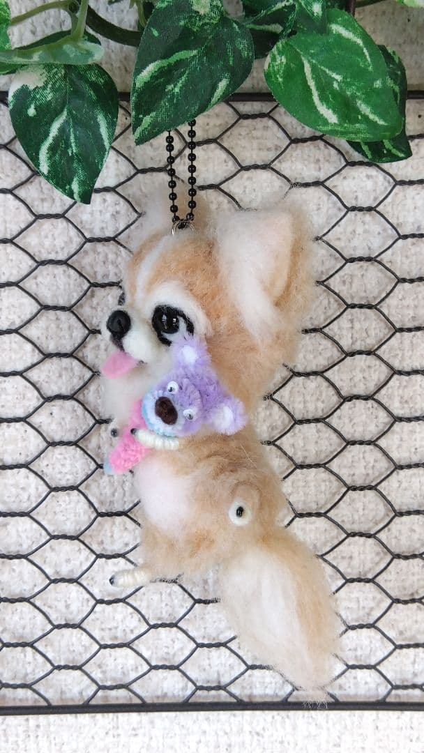 羊毛フェルト　イタリアングレーハウンド　イタグレ