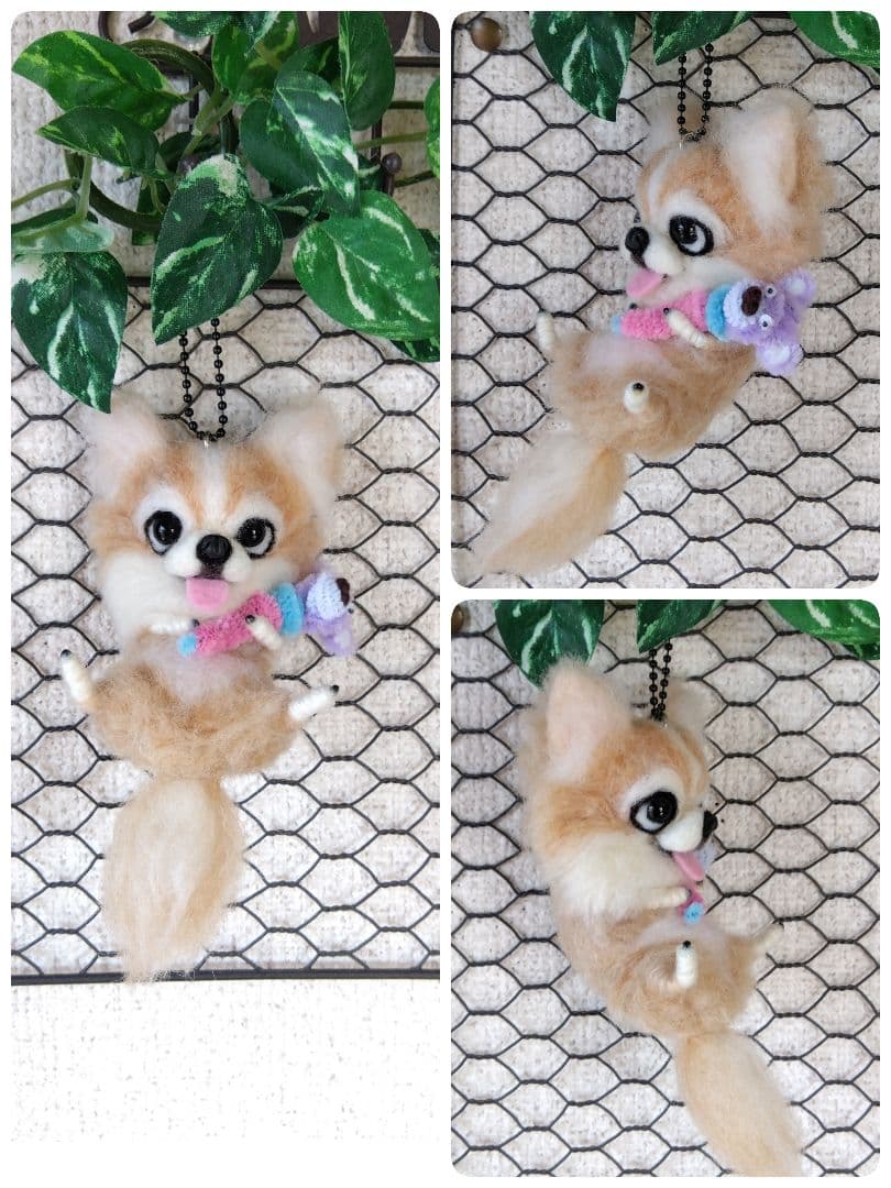 羊毛フェルト　イタリアングレーハウンド　イタグレ