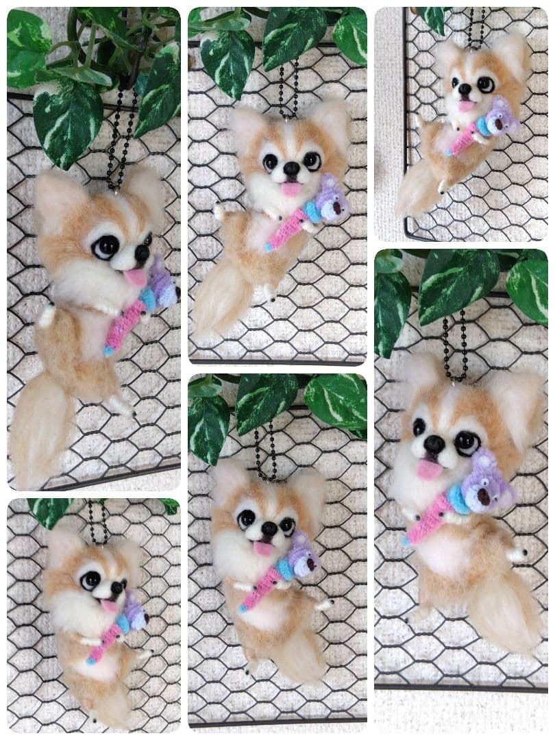 羊毛フェルト　イタリアングレーハウンド　イタグレ