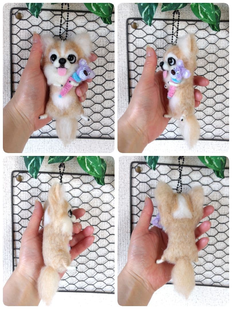 羊毛フェルト　イタリアングレーハウンド　イタグレ