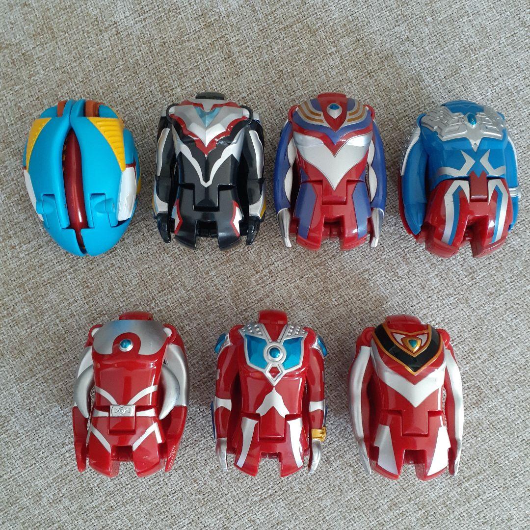 ウルトラマン エッグ 変形 アクションフィギュア ７体セット