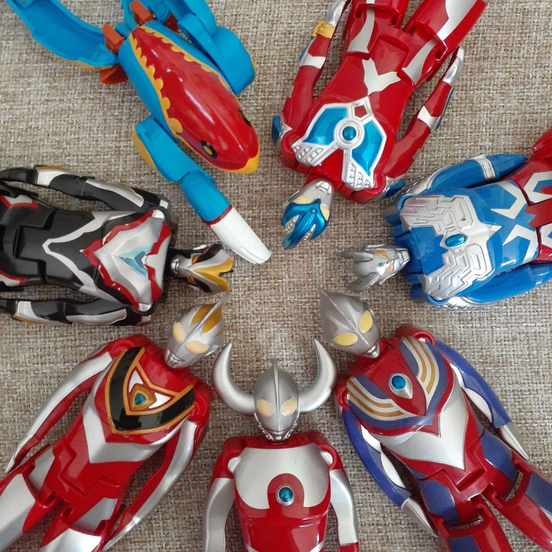 ウルトラマン エッグ 変形 アクションフィギュア ７体セット