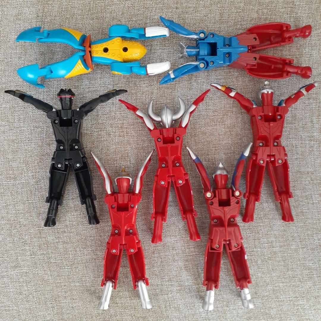 ウルトラマン エッグ 変形 アクションフィギュア ７体セット