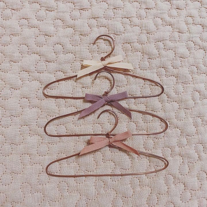 ハンドメイド　ソランちゃん　ハンガー　ドールハンガー　5点セット