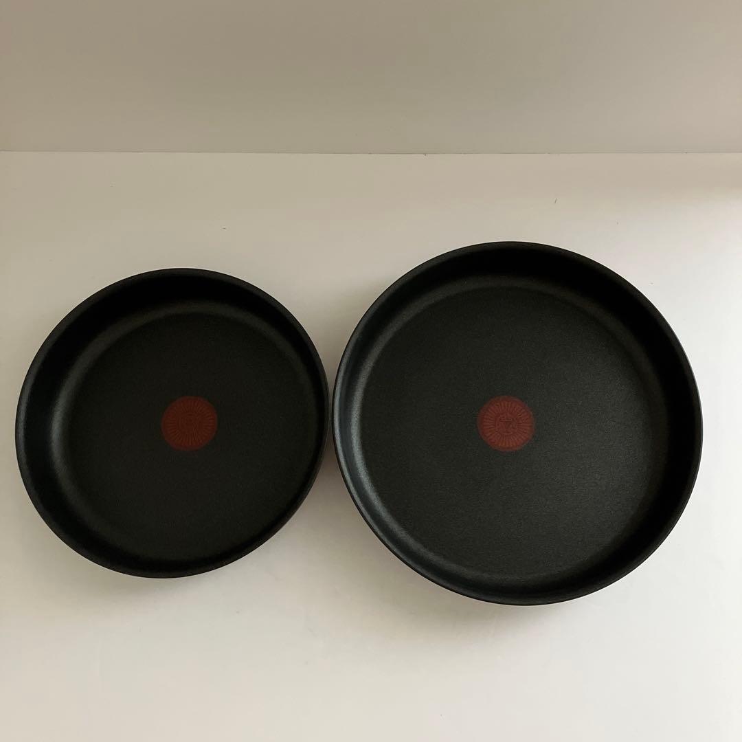 ティファール　ブラック　フライパン　22cm 26cm