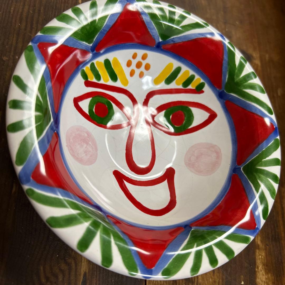 レア　DESIMONE デシモーネ　イタリア　シチリア　ハンドペイント　顔ボウル