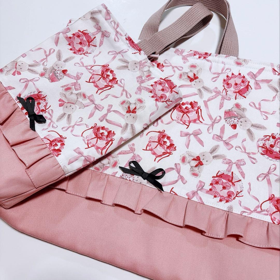 No.429＊入学入園4点セット＊手提げバッグ＊体操袋＊上履き入れ＊ハンドメイド