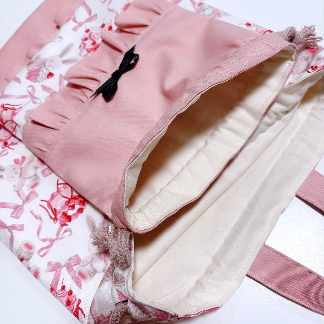 No.429＊入学入園4点セット＊手提げバッグ＊体操袋＊上履き入れ＊ハンドメイド