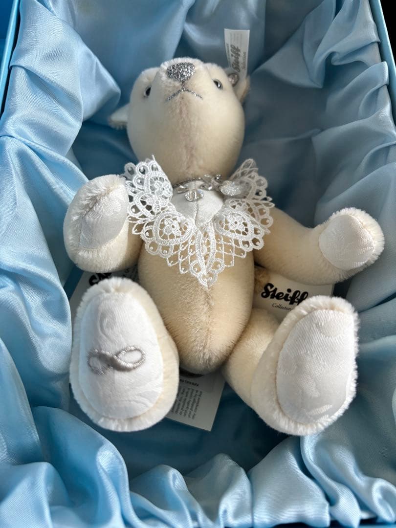 シュタイフ　スワロフスキー　テディベア　steiff SWAROVSKI