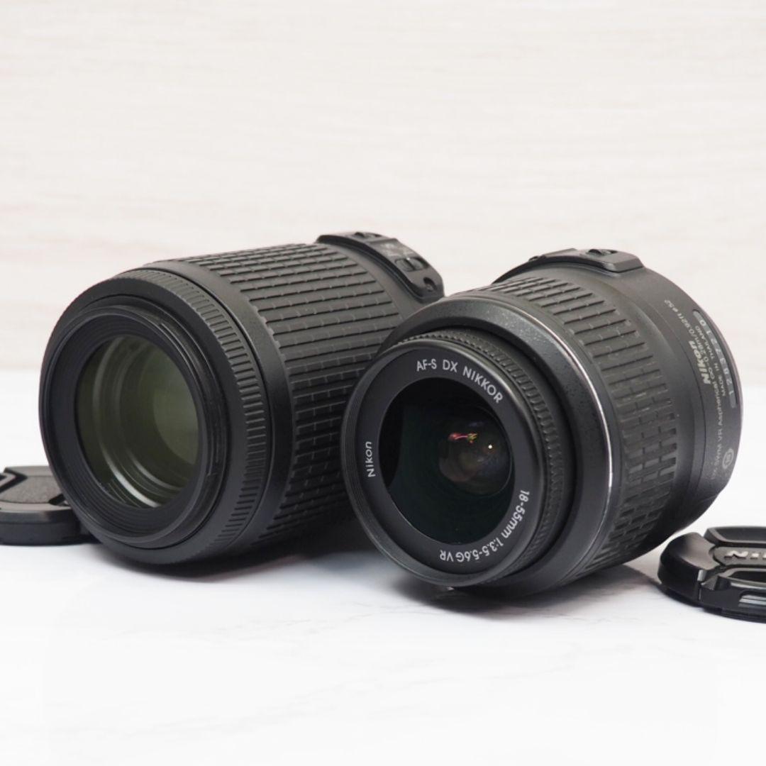 ⭐️訳あり動作良好⭐️Nikon D5000 ダブルレンズ ショット数4138