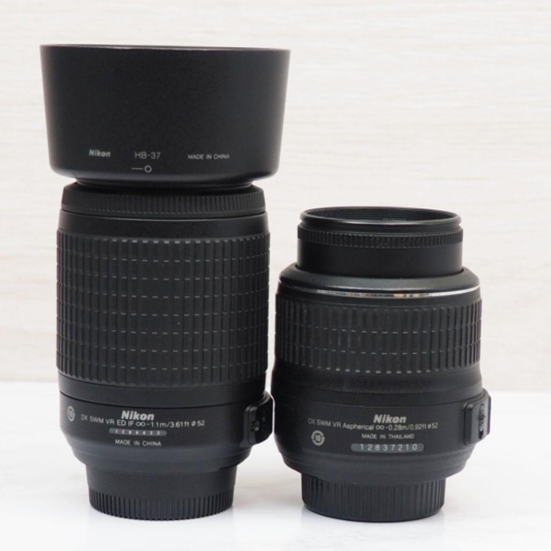 ⭐️訳あり動作良好⭐️Nikon D5000 ダブルレンズ ショット数4138