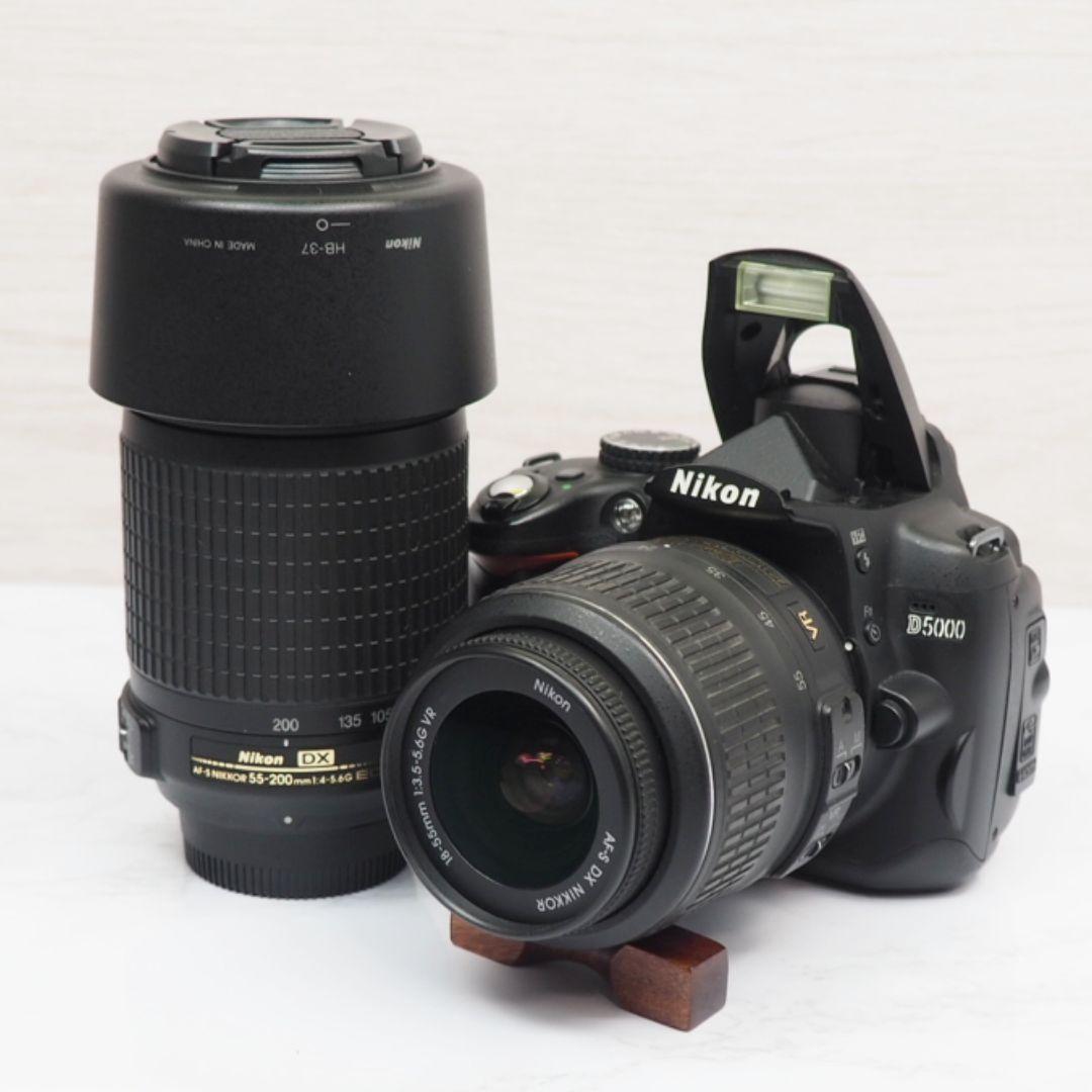 ⭐️訳あり動作良好⭐️Nikon D5000 ダブルレンズ ショット数4138