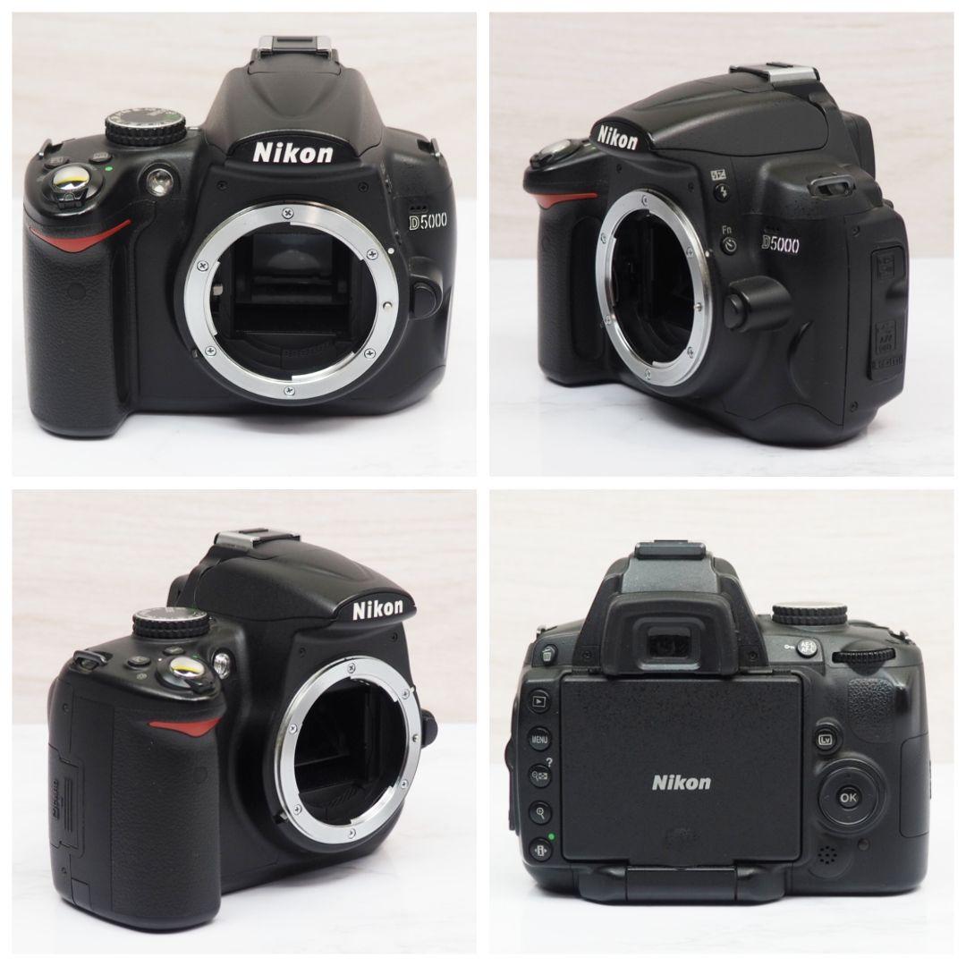 ⭐️訳あり動作良好⭐️Nikon D5000 ダブルレンズ ショット数4138
