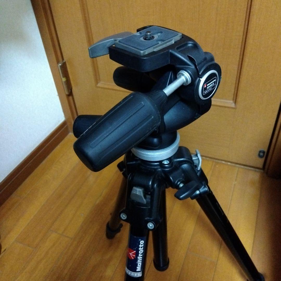 マンフロット　三脚　190B / FD19、雲台　804RC2　クイックシュー