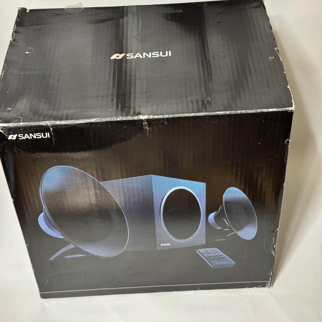 SANSUI 2.1chアンプ内蔵スピーカー　SSW-FC50
