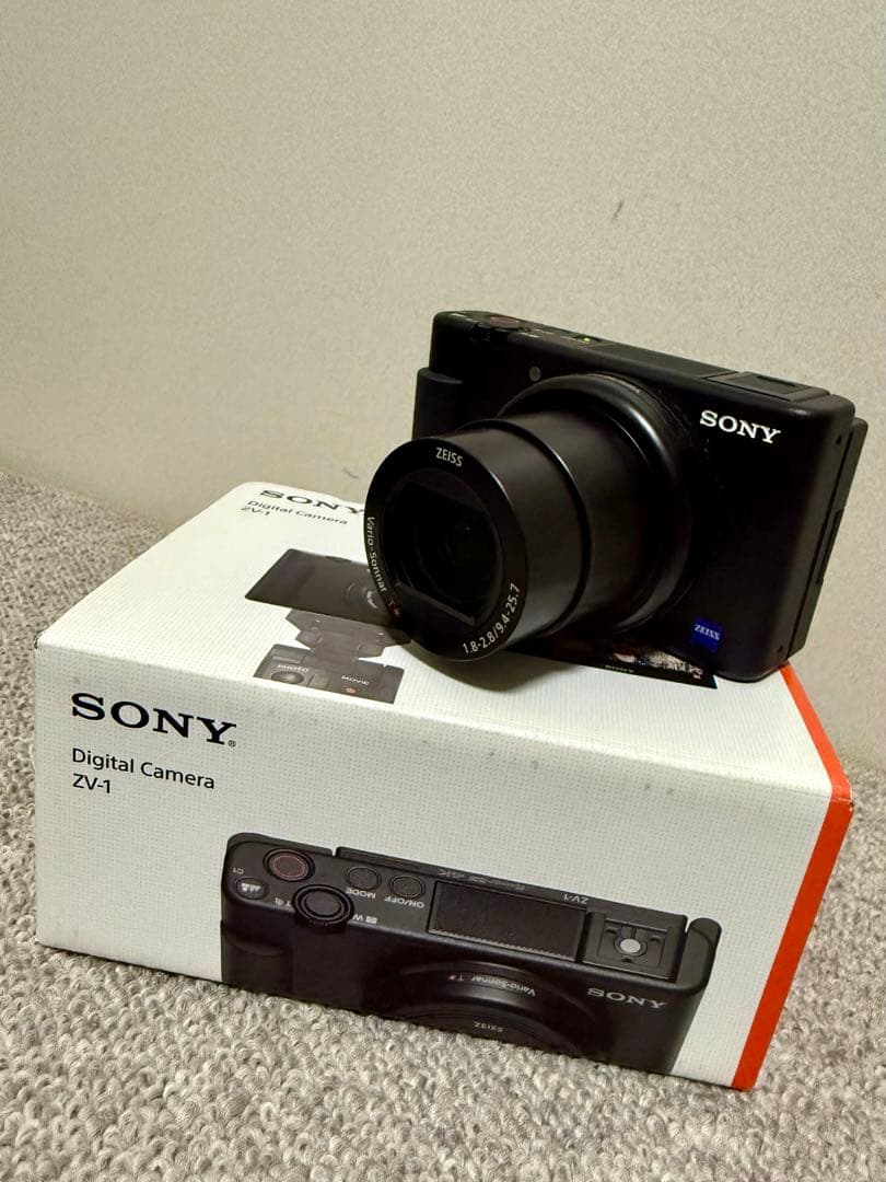 SONY ZV-1 コンパクトデジタルカメラ＆ACC-TRBX充電器.バッテリー