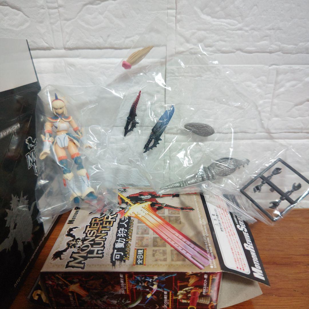 モンスターハンター　可動狩人　全８種セット