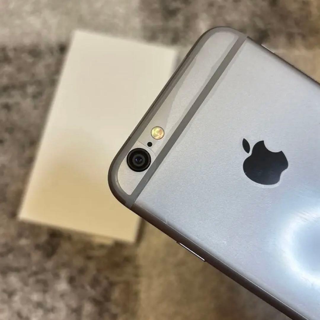【美品・バッテリー100%】Apple iPhone6 simフリー