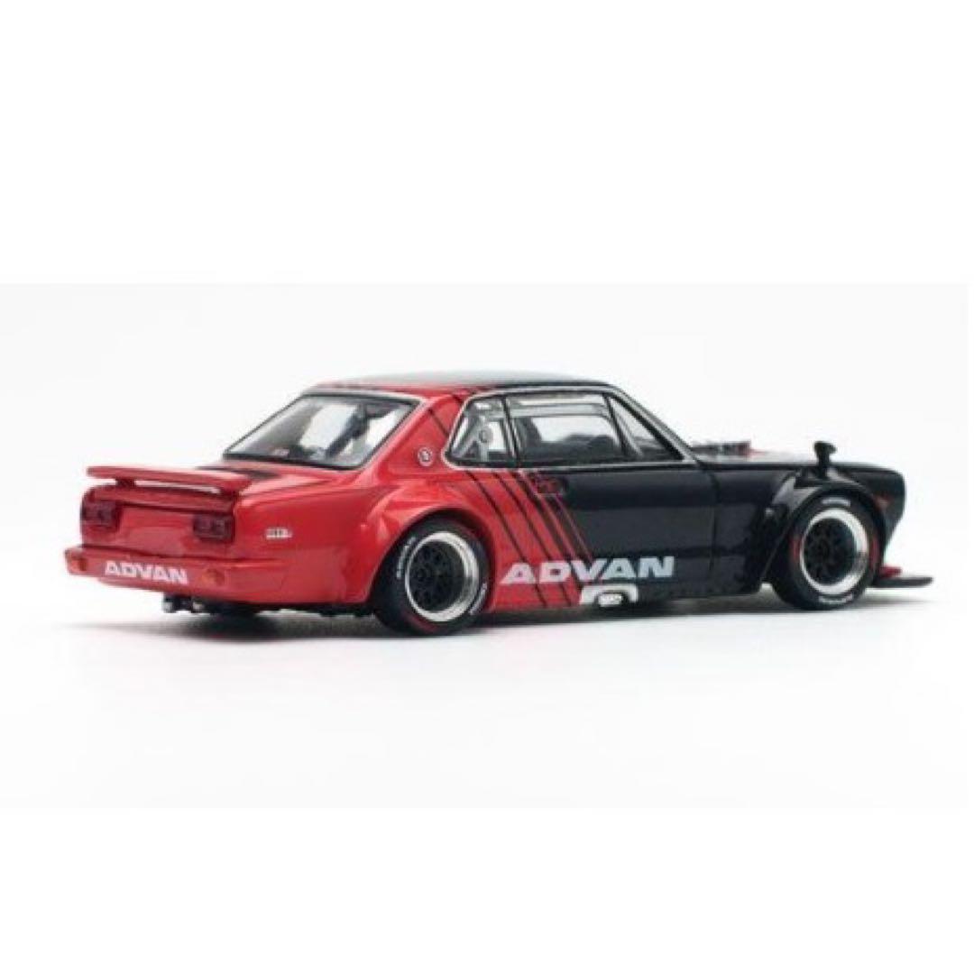 正規輸入品 1/64 ケンメリ & ハコスカ アドバン ポップレース (Y191