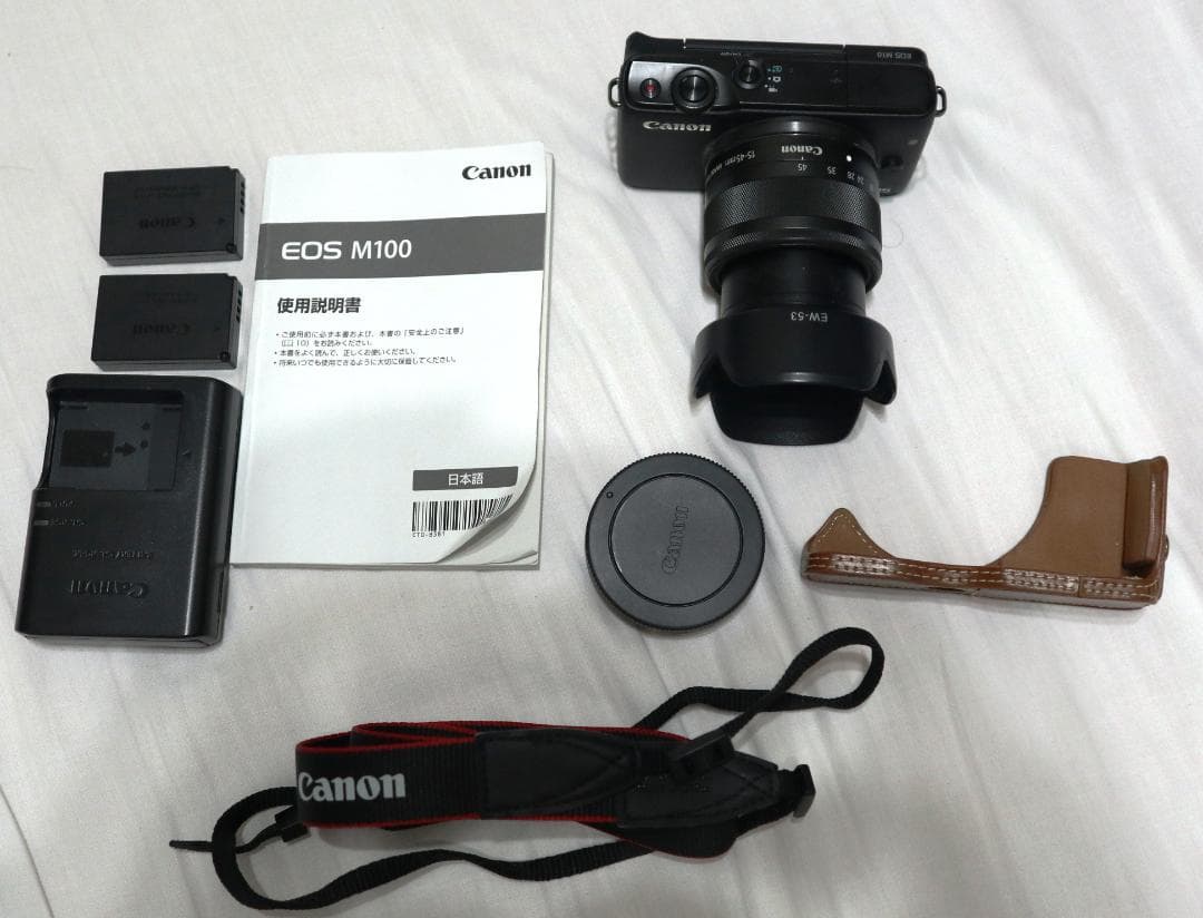 EOS M100 EF-M 15-45mm f3.5-6.3 STM セット
