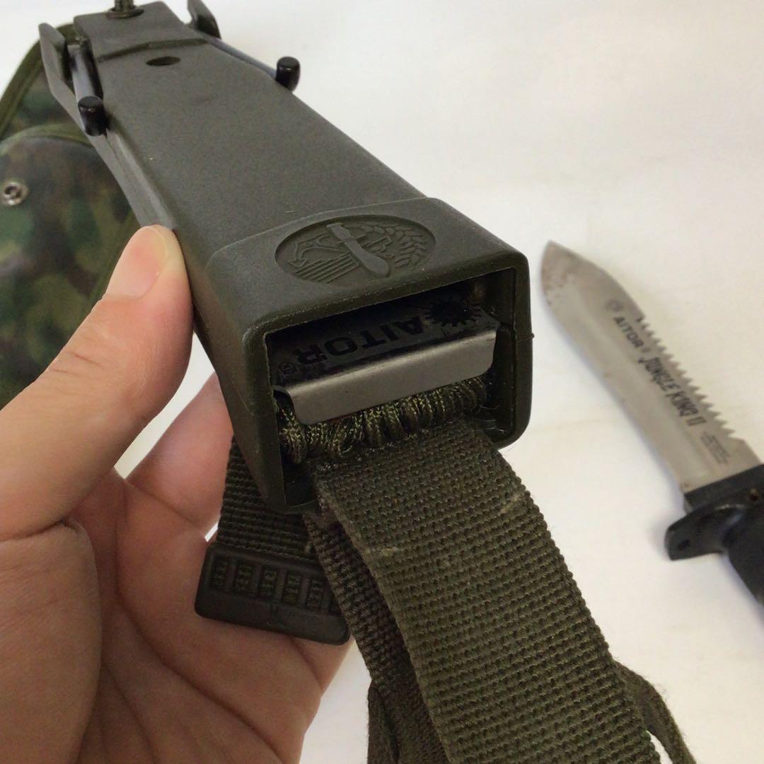 AITOR JUNGLE KNIFE II オリーブグリーン