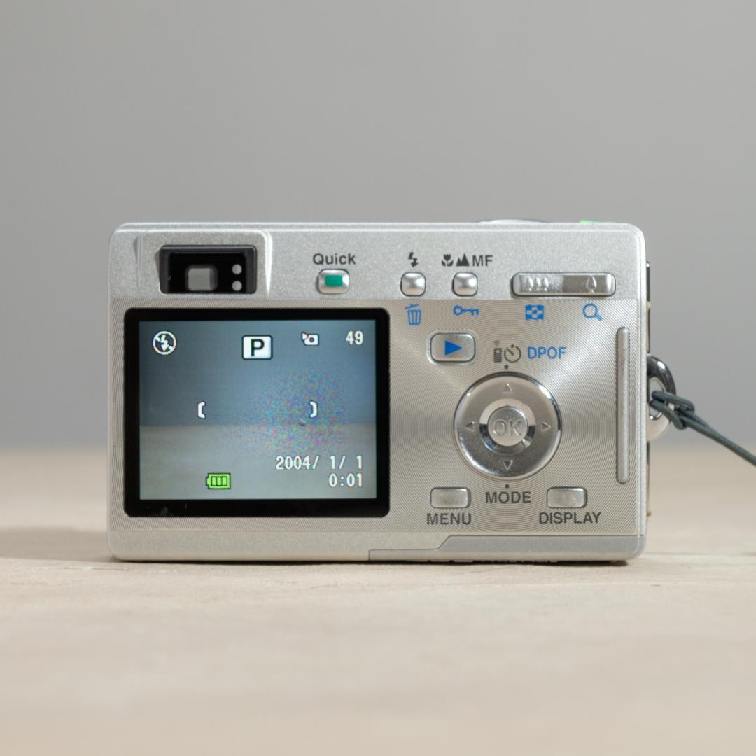 【可愛いオールドコンデジ】PENTAX optio S4i シルバー