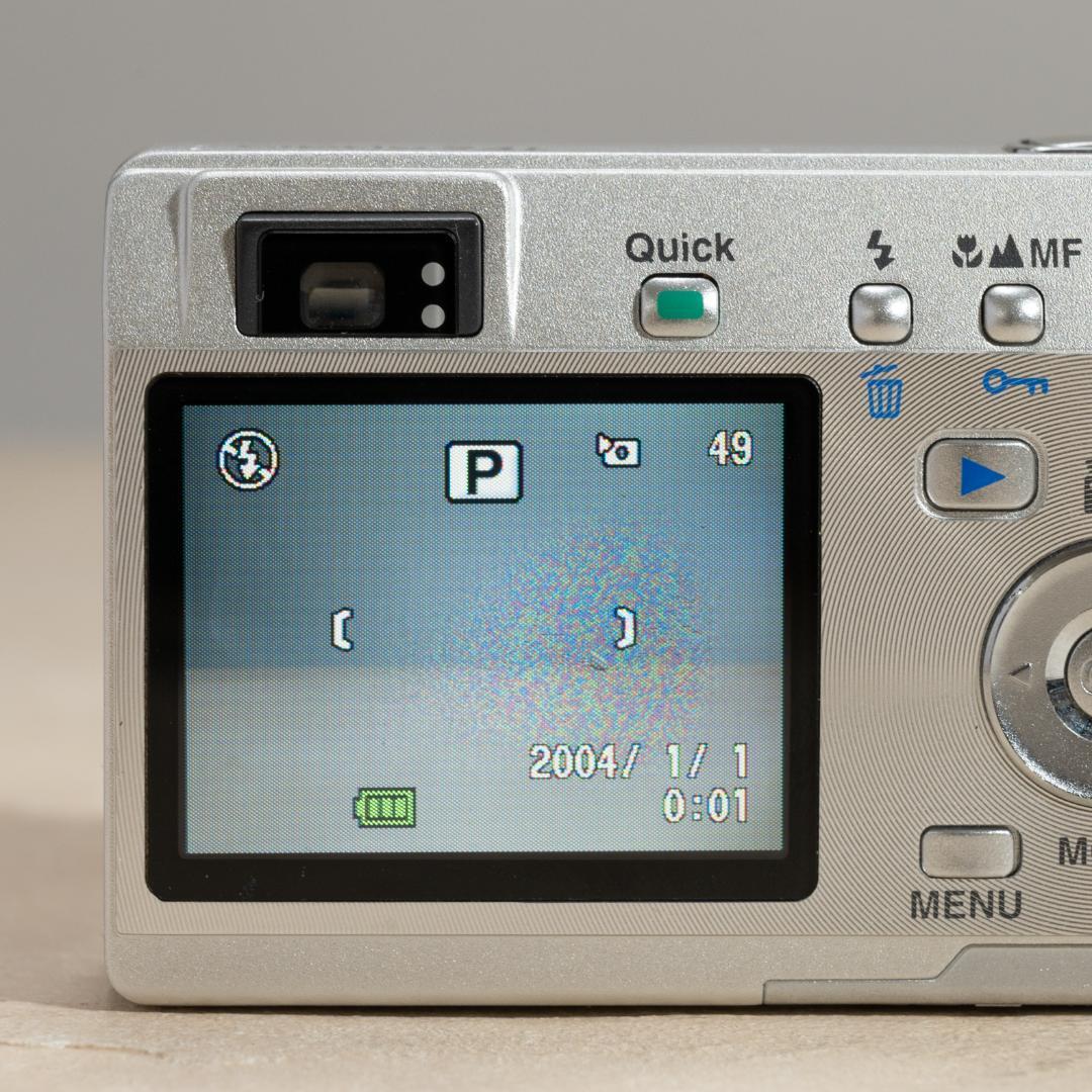 【可愛いオールドコンデジ】PENTAX optio S4i シルバー