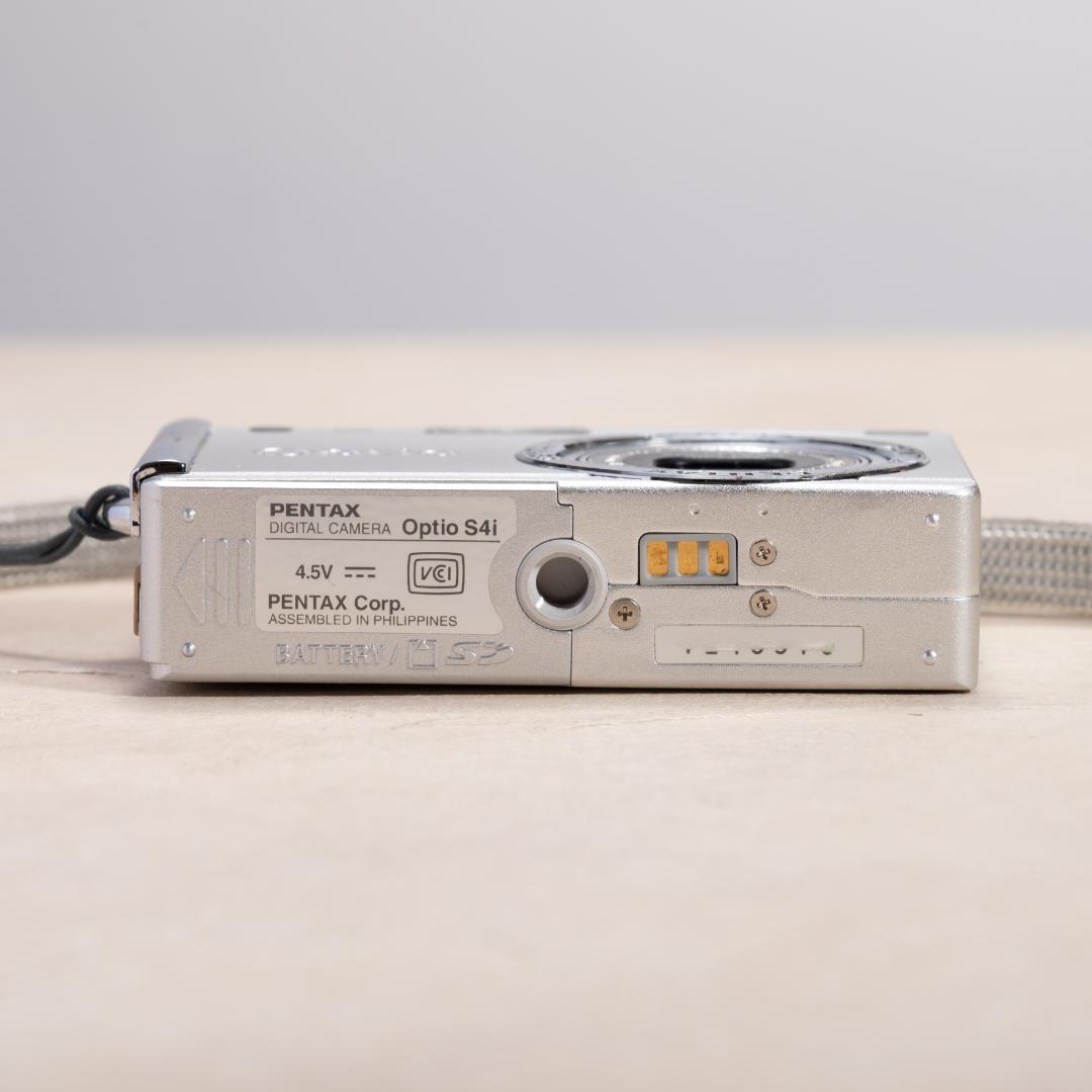 【可愛いオールドコンデジ】PENTAX optio S4i シルバー