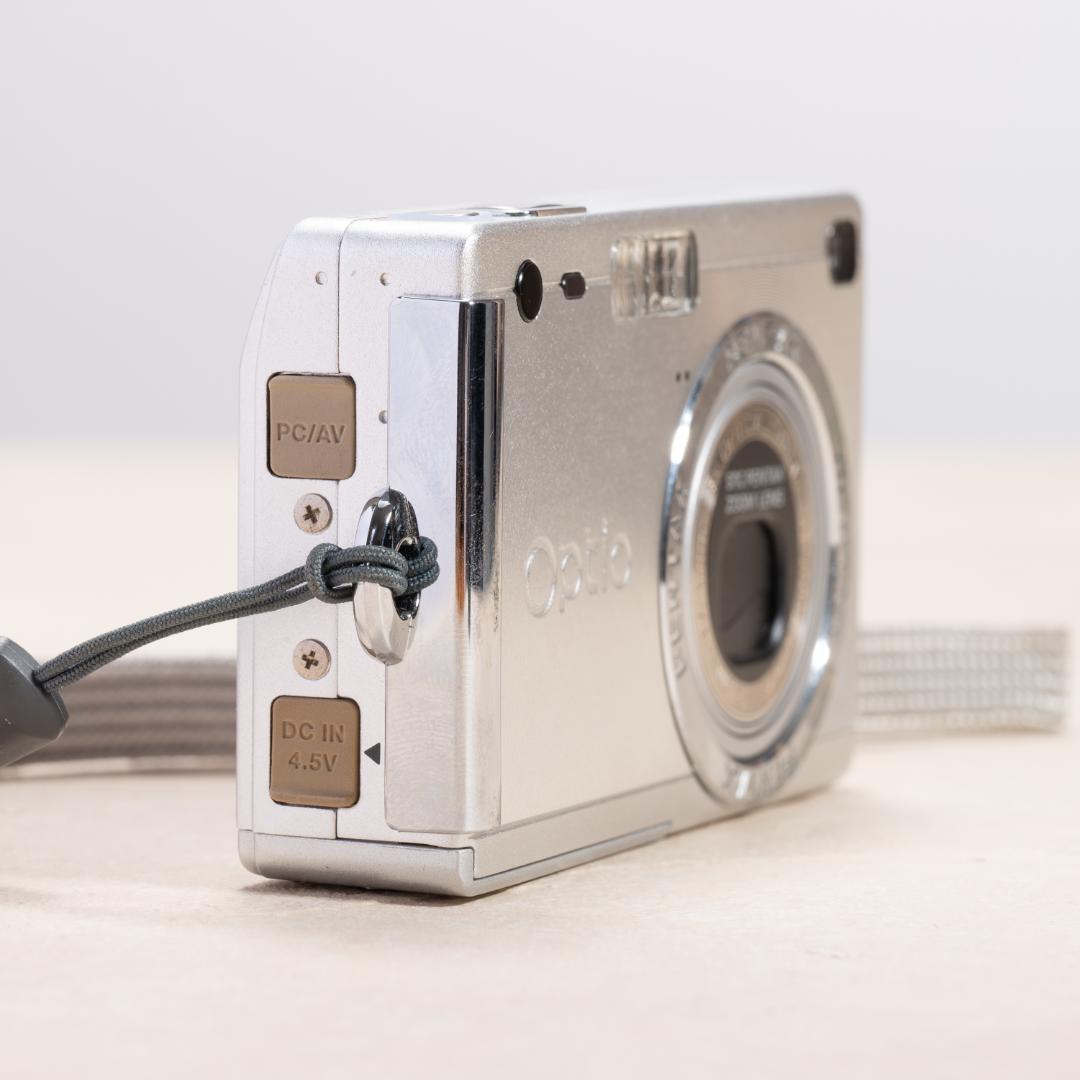 【可愛いオールドコンデジ】PENTAX optio S4i シルバー