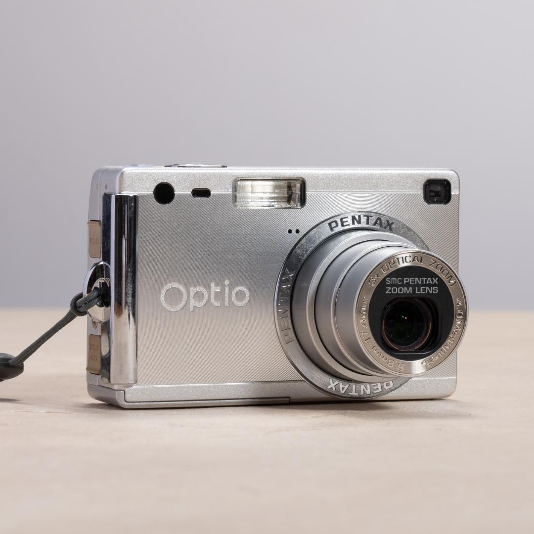 【可愛いオールドコンデジ】PENTAX optio S4i シルバー