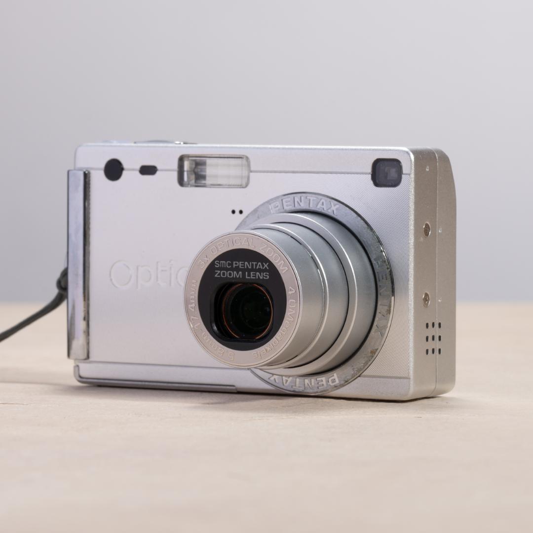 【可愛いオールドコンデジ】PENTAX optio S4i シルバー