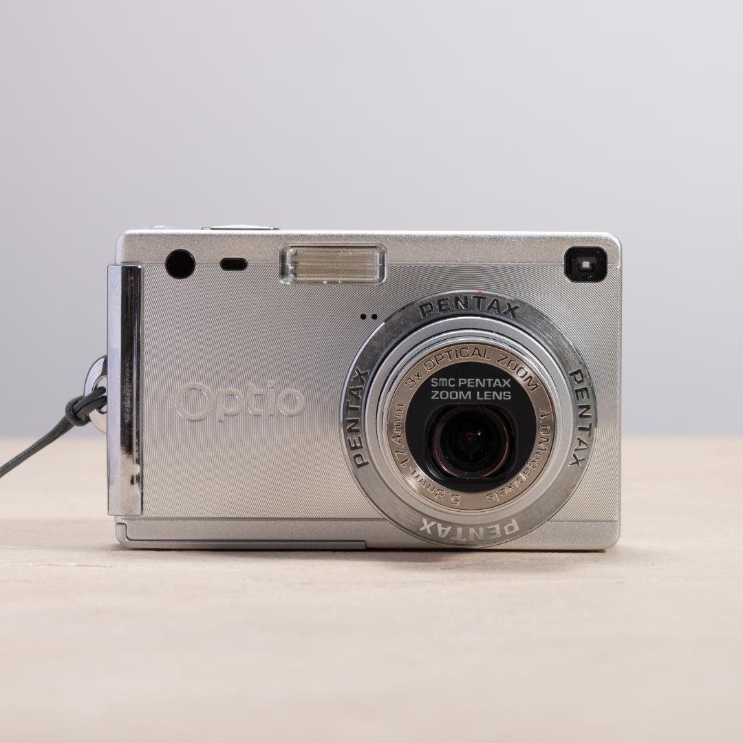 【可愛いオールドコンデジ】PENTAX optio S4i シルバー