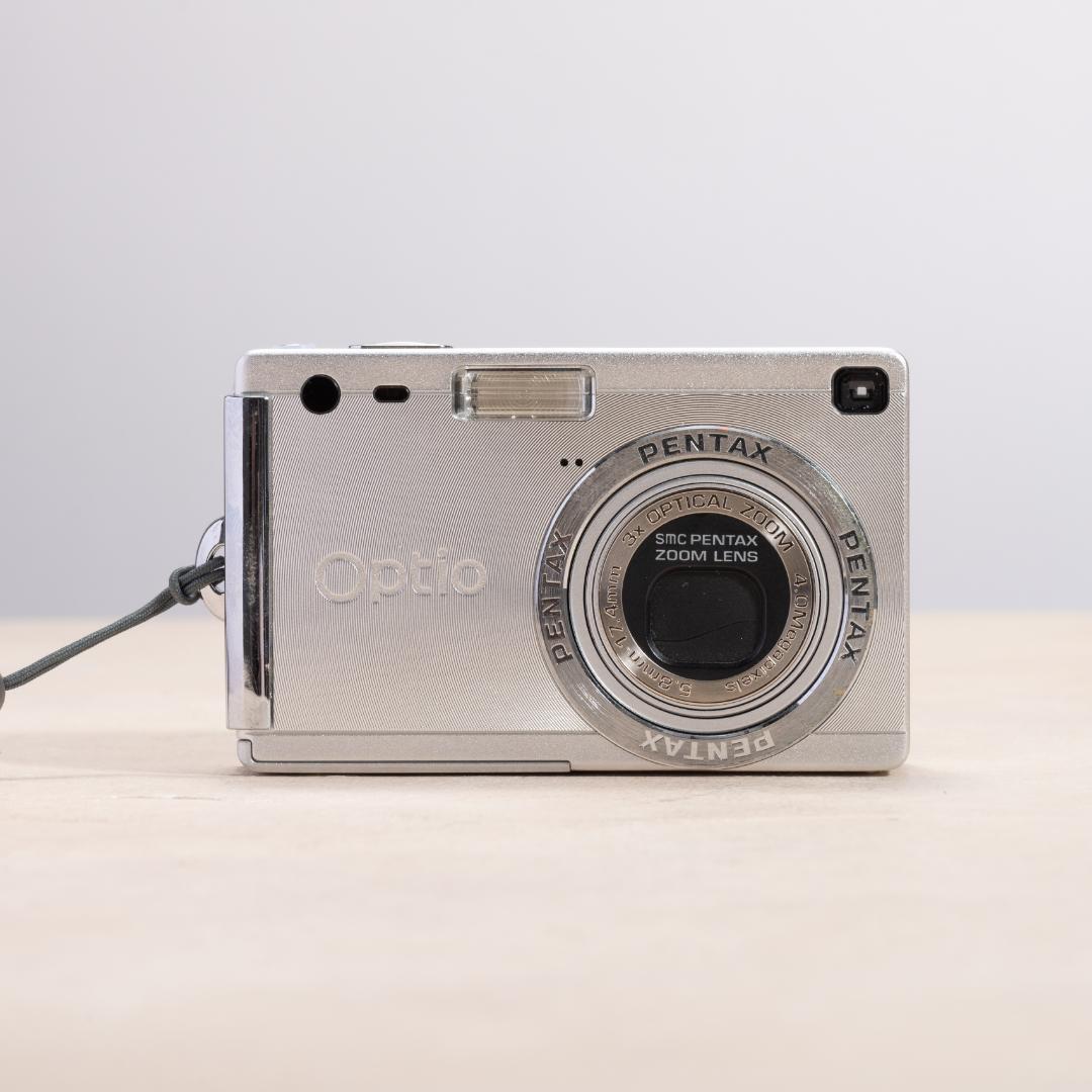 【可愛いオールドコンデジ】PENTAX optio S4i シルバー