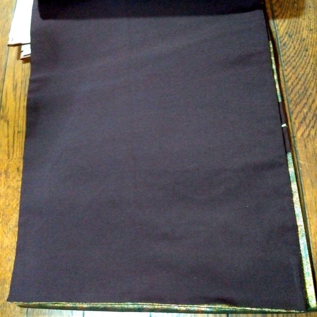 豪華正絹六通袋帯 黒とパステルカラー地 金銀糸引箔西陣唐織 美品