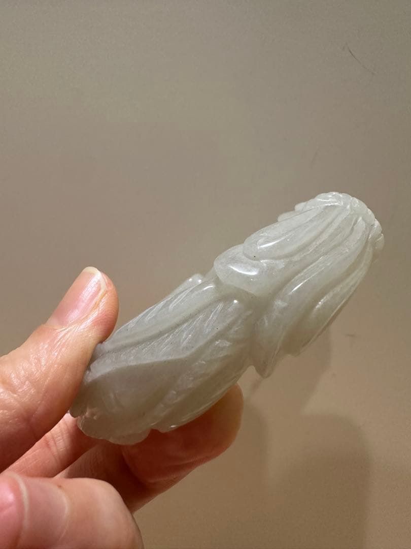 春節祭　蝶々リボン　シャー太翠バングル原石