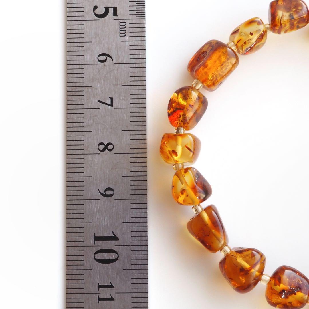 【もも】天然瑪瑙の林檎ネックレストップ