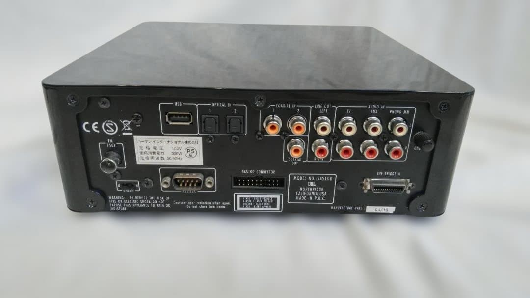 JBL×HARMAN システムコンポ SAS100※Bridge llアダプタ付